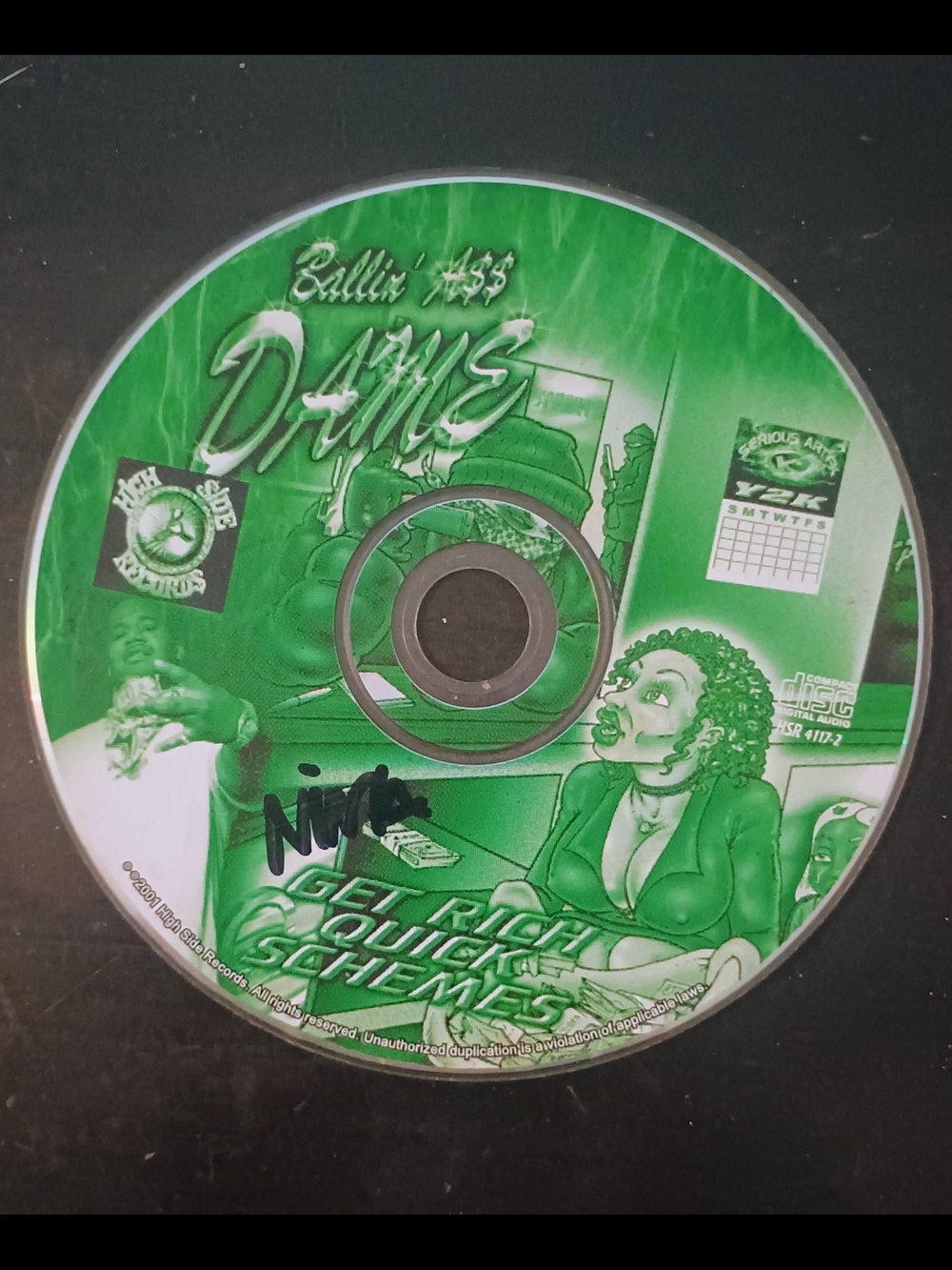 Dame Get Rich Quick Scheme - Green CD